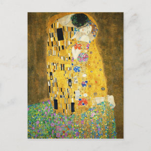 グスタフクリムトザキスヴィンテージ絵画アールヌーボー ポストカード