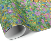 グスタフクリムトザキスヴィンテージ絵画アールヌーボー ラッピングペーパー (ロールコーナー)