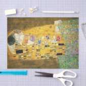 グスタフクリムトザキスヴィンテージ絵画アールヌーボー 薄葉紙 (クラフト)