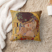 グスタフクリムトザキスヴィンテージ装飾用クッション クッション (ブランケット)