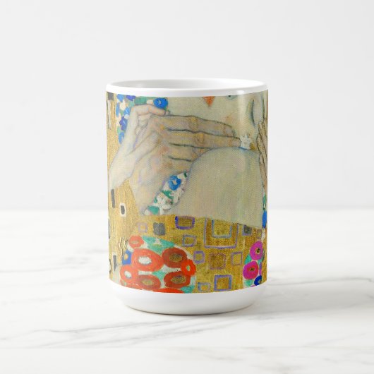 グスタフクリムトザキス顔詳細絵画ズ コーヒーマグカップ (中央)