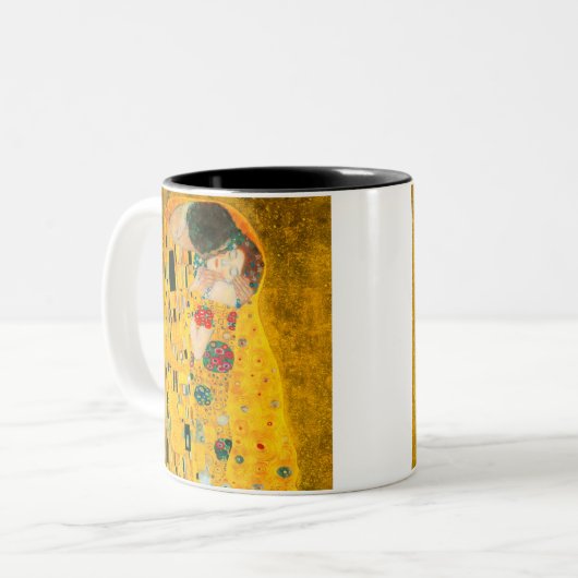 グスタフクリムトザキス ツートーンマグカップ (正面左)