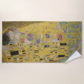 グスタフクリムトザキス ビーチタオル (正面)