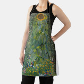 グスタフクリムトザサンフラワー エプロン (インサイチュ)