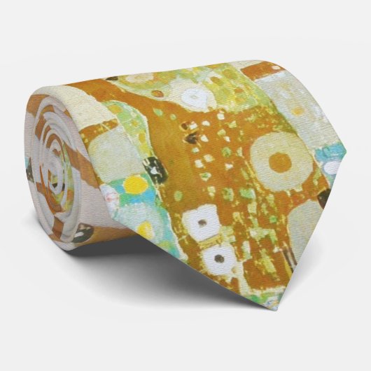 グスタフクリムトザツリーオブライフアールヌーボー ネクタイ (ロール)