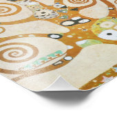 グスタフクリムトザツリーオブライフアールヌーボー フォトプリント (角)