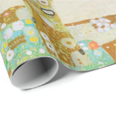 グスタフクリムトザツリーオブライフアールヌーボー ラッピングペーパー (ロールコーナー)