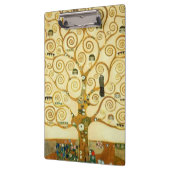 グスタフクリムトザツリーオブライフヴィンテージアールヌーボー クリップボード (左)