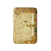 グスタフクリムトザツリーオブライフヴィンテージアールヌーボー バスマット (正面縦)