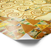 グスタフクリムトザツリーオブライフヴィンテージアールヌーボー フォトプリント (角)