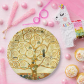 グスタフクリムトザツリーオブライフヴィンテージアールヌーボー ペーパープレート (パーティー)