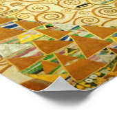 グスタフクリムトザツリーオブライフヴィンテージアールヌーボー ポスター (角)