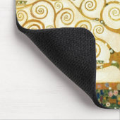 グスタフクリムトザツリーオブライフヴィンテージアールヌーボー マウスパッド (コーナー)