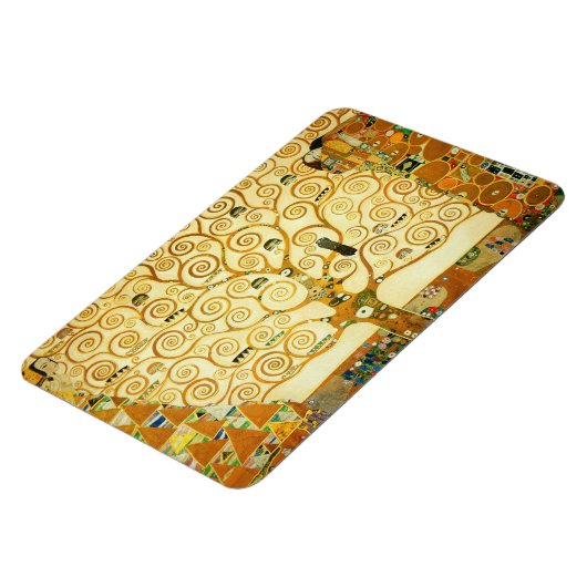 グスタフクリムトザツリーオブライフヴィンテージアールヌーボー マグネット (左側)