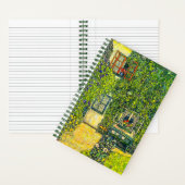 グスタフクリムトザハウスオブグアルダボシ ノートブック (内側)