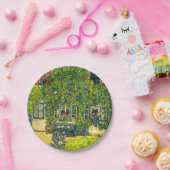 グスタフクリムトザハウスオブグアルダボシ ペーパープレート (パーティー)