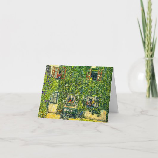 グスタフクリムトザハウスオブグアルダボシ 招待状 (正面)