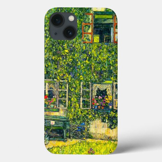グスタフクリムトザハウスオブグアルダボシ Case-Mate iPhoneケース (裏面)