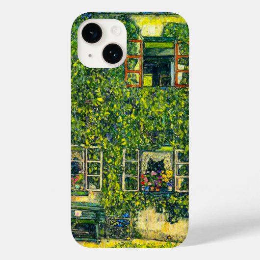 グスタフクリムトザハウスオブグアルダボシ Case-Mate iPhoneケース (裏面)
