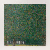 グスタフクリムトザパークヴィンテージアールヌーボー絵画ズ ジグソーパズル (横)