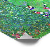 グスタフクリムトザヒマワリ ポスター (角)