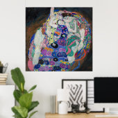 グスタフクリムトザメイド ポスター (ホームオフィス)