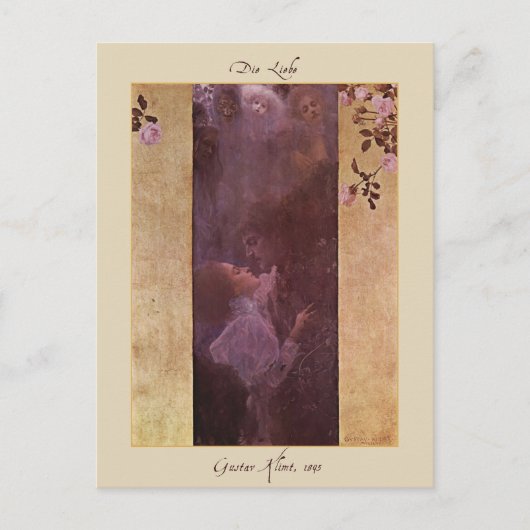 グスタフクリムトザラブ1895 ポストカード (正面)