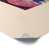 グスタフクリムトザ・メイデンズ1912-1913ポスタープリント ポスター (角)