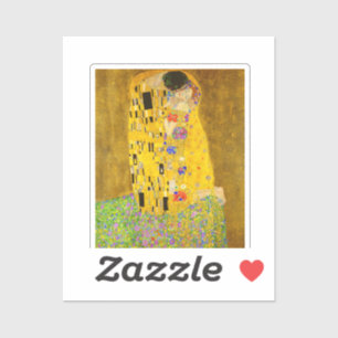 グスタフクリムトズキスの有名絵画な。 シール