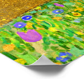 グスタフクリムトズキスの有名絵画な。 ポスター (角)