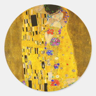 グスタフクリムトズキスの有名絵画な。 ラウンドシール