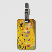 グスタフクリムトズキスの有名絵画な。 ラゲッジタグ (正面縦)