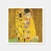 グスタフクリムトズキス有名絵画な スタンダードカクテルナプキン (正面)