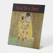 グスタフクリムトズキス絵画ズ・アート 台座サイン (正面)