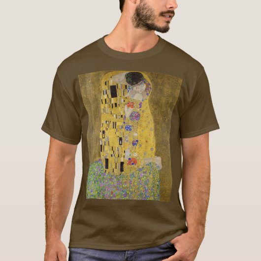 グスタフクリムトズキス絵画ズ・アート Tシャツ (正面)