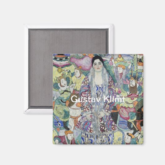 グスタフクリムトズポートレートフリーデリケマリアビール マグネット (正面/裏面)