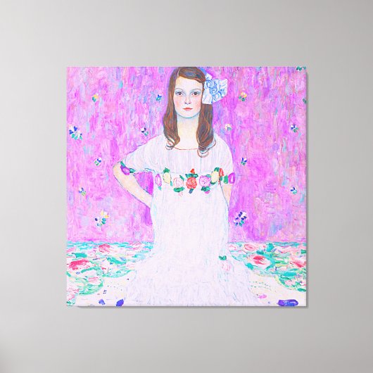 グスタフクリムトズマダプリマヴェシペイント キャンバスプリント (正面)