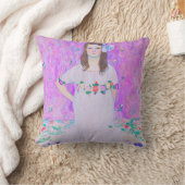 グスタフクリムトズマダプリマヴェシペイント クッション (ブランケット)