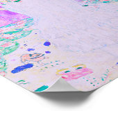 グスタフクリムトズマダプリマヴェシペイント ポスター (角)