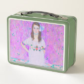 グスタフクリムトズマダプリマヴェシペイント メタルランチボックス (裏面)