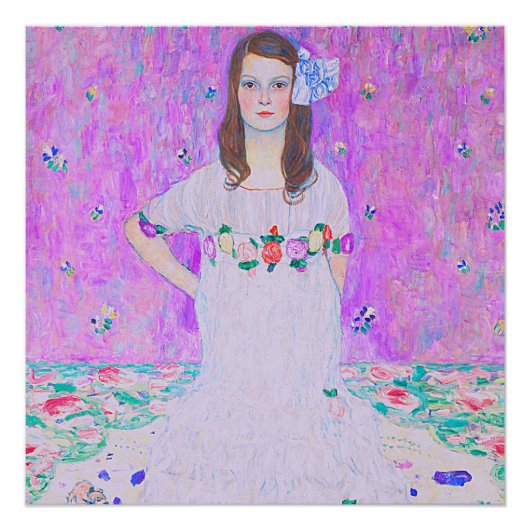 グスタフクリムトズマダ・プリマヴェシ絵画ポスター ポスター (正面)