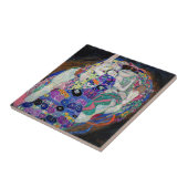 グスタフクリムトズヴァージン – タイムレスエレガンスオン タイル (側面)