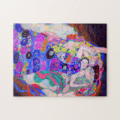 グスタフクリムトズヴァージン(1913)有名絵画な映画。 ジグソーパズル (横)