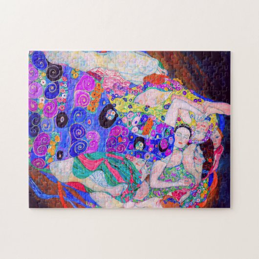 グスタフクリムトズヴァージン(1913)有名絵画な映画。 ジグソーパズル (横)