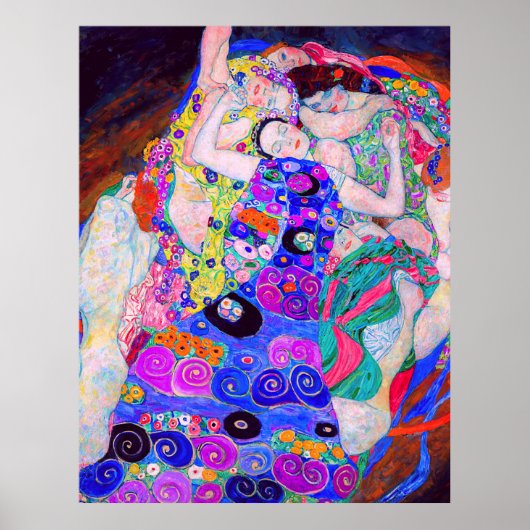 グスタフクリムトズヴァージン(1913)有名絵画な映画。 ポスター (正面)