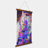 グスタフクリムトズヴァージン(1913)有名絵画な映画。 吊り下げ型タペストリー (傾斜あり)