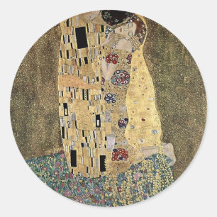 グスタフクリムトズ・ザ・キス（1908年頃） ラウンドシール
