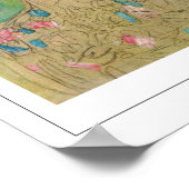 グスタフクリムトゼディングアートポスター#186 ポスター (角)