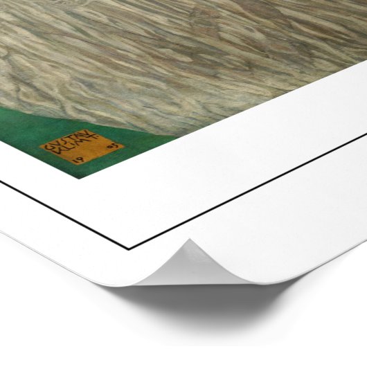 グスタフクリムトゼディングアートポスター#322 ポスター (角)