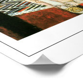 グスタフクリムトゼディングアートポスター#419 ポスター (角)